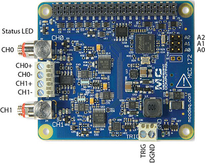 MCC 172 circuit board